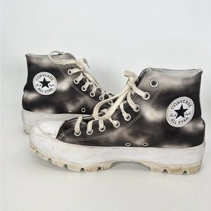 Converse Chuck Taylor All Star Cloud Tie Dye Lugged High Top - Women’s 9.5